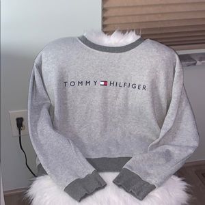 Heather grey Tommy Hilfiger crewneck